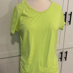 Athleta Lime Green/Yellow Top